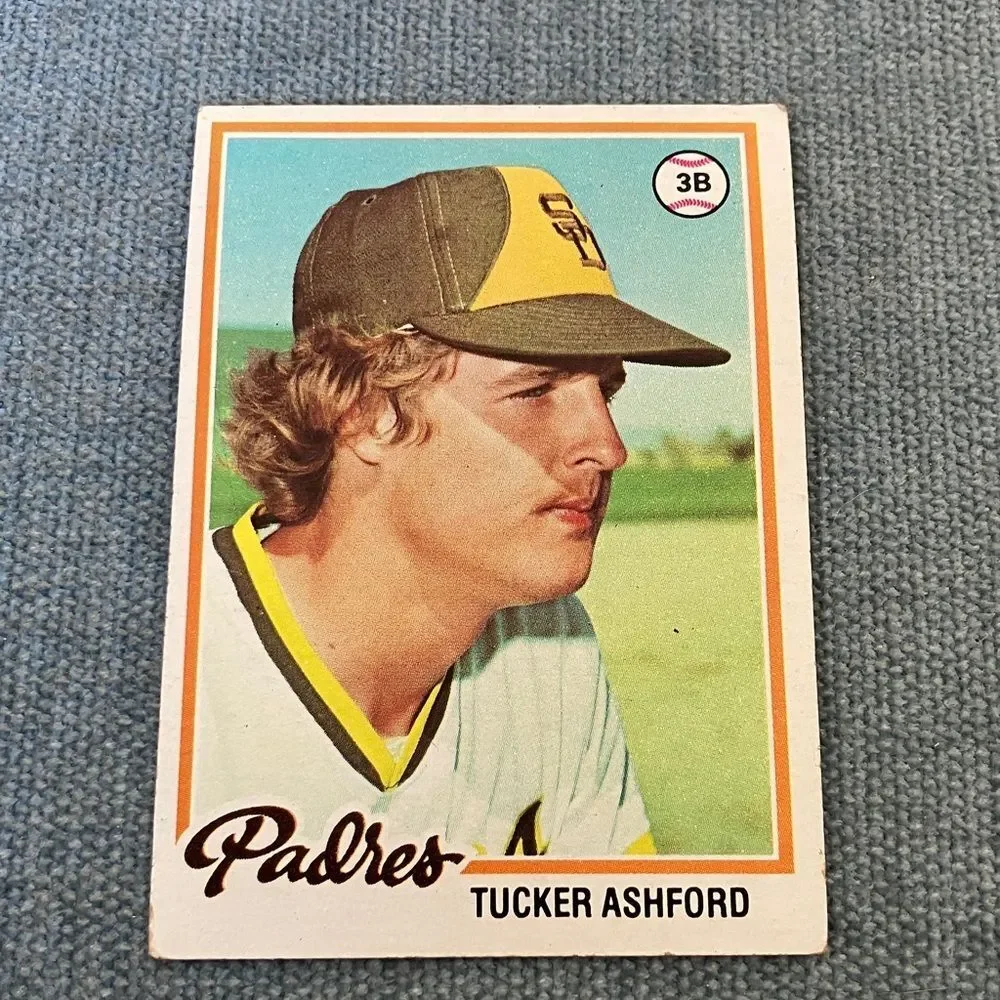 1978 Topps San Diego Padres Baseball Card Trading Card